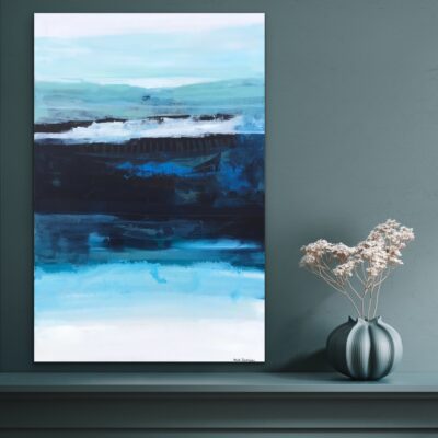 Abstrakt maleri "Nordic" 40x60