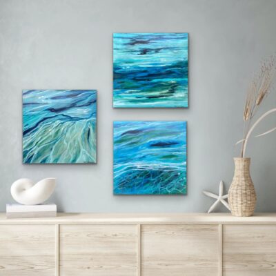 The Sea (serie 3 á 30x30)