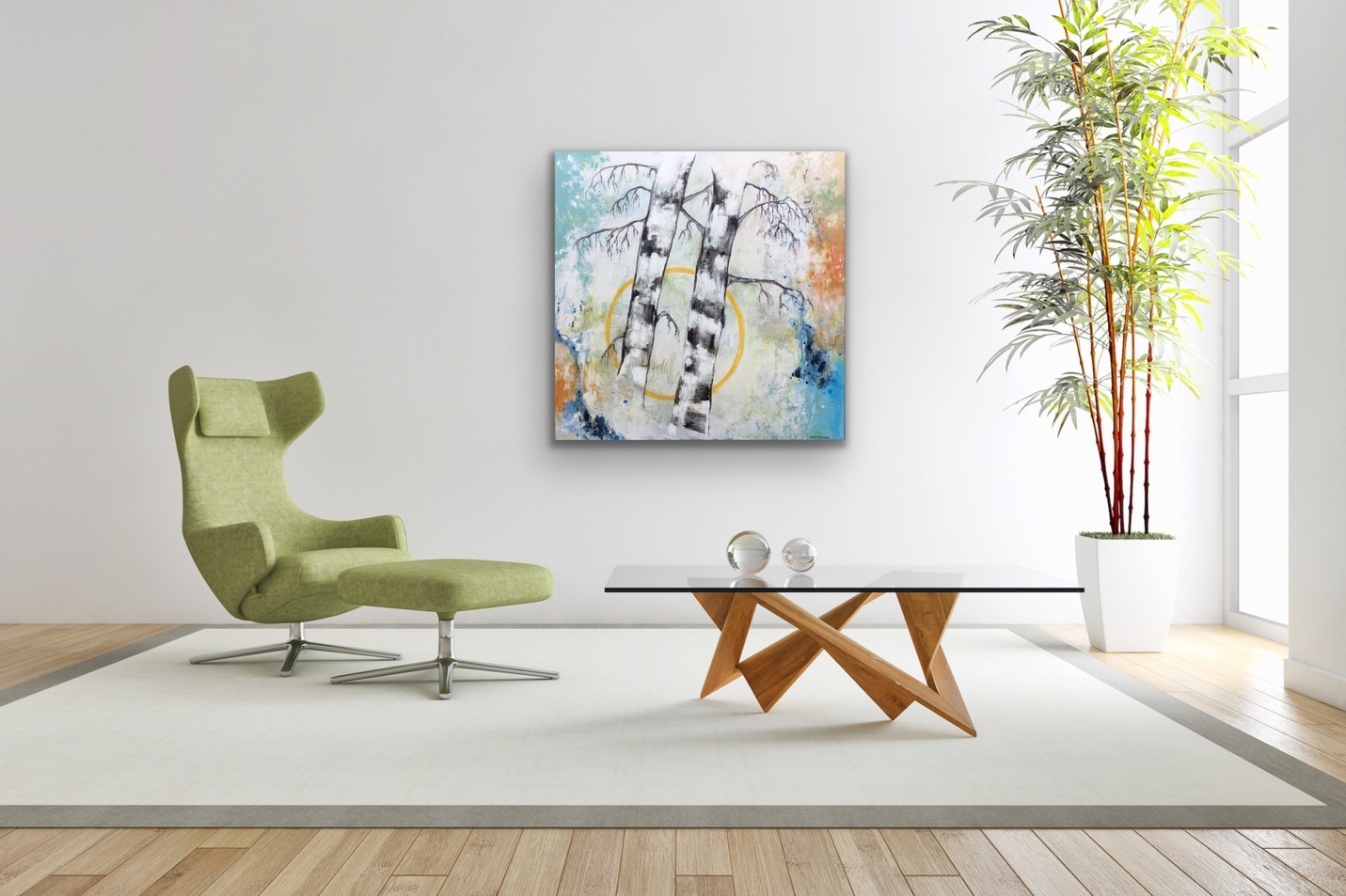 Birk 90x90 - Billede 4