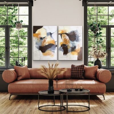 Gylden Reflektion 2 stk á 70x100