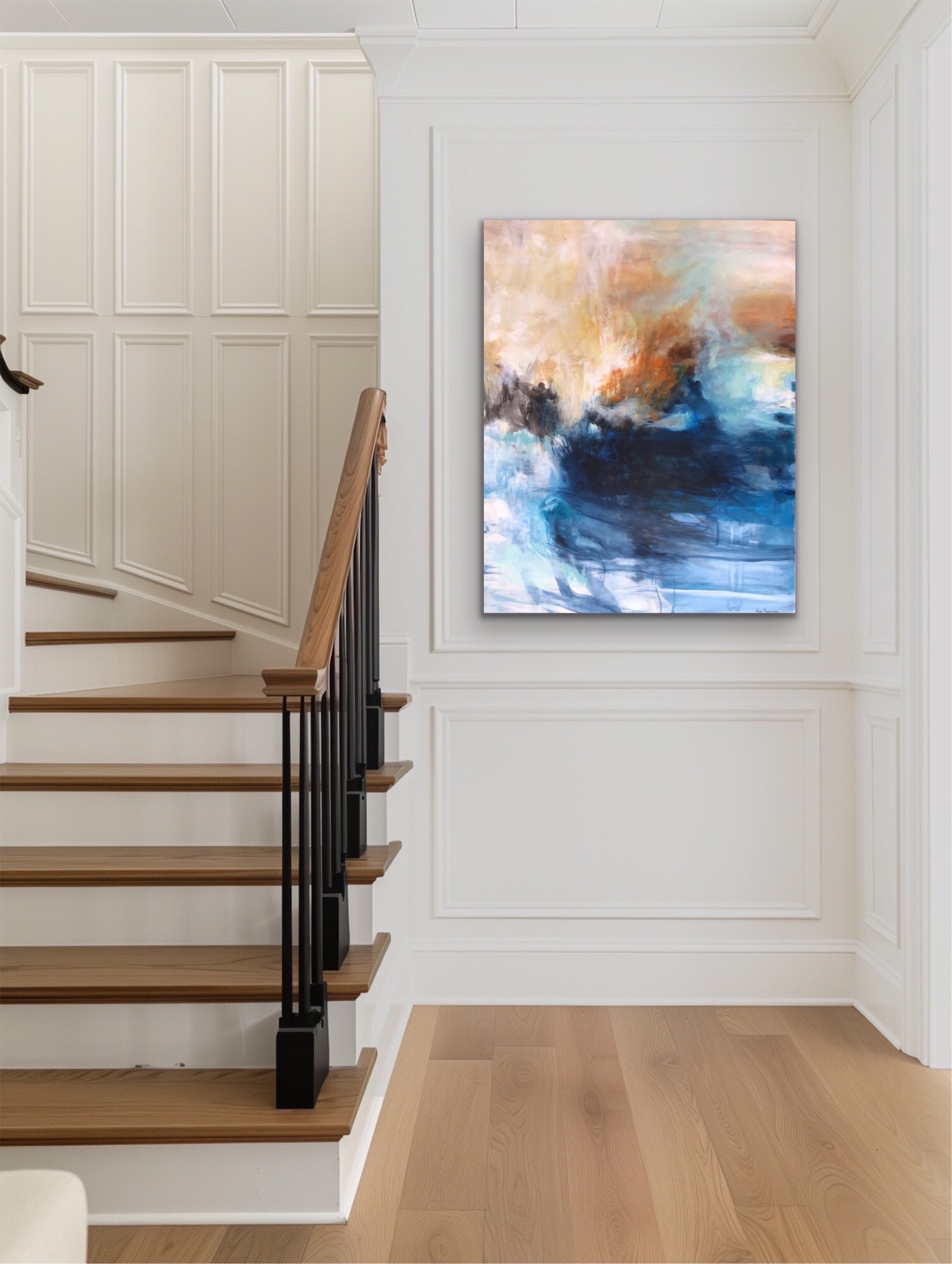 Water, Wind & Fire 80x100 - Billede 3