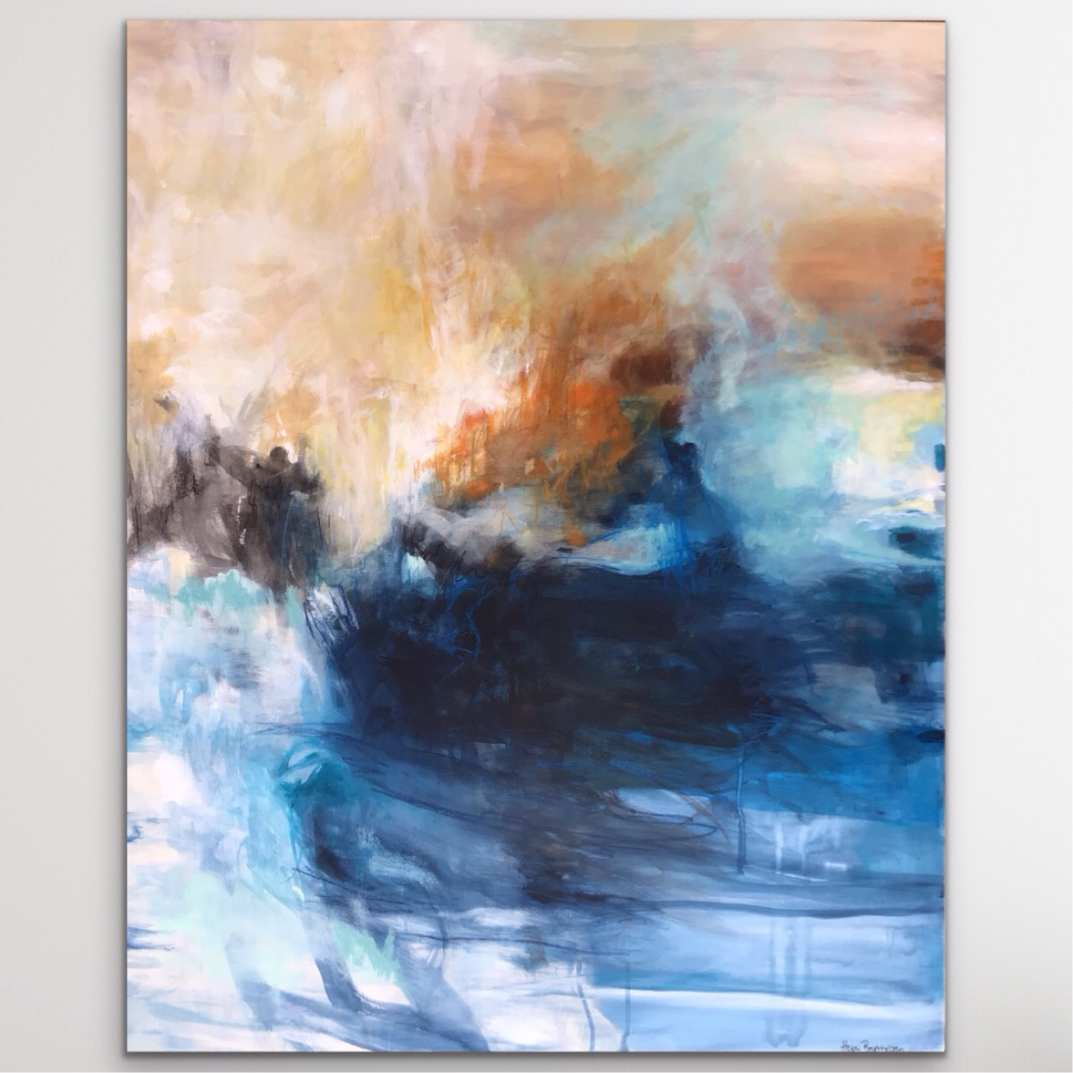 Water, Wind & Fire 80x100 - Billede 4