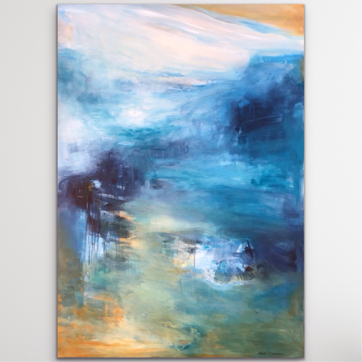 Under overfladen 70x100 - Billede 2