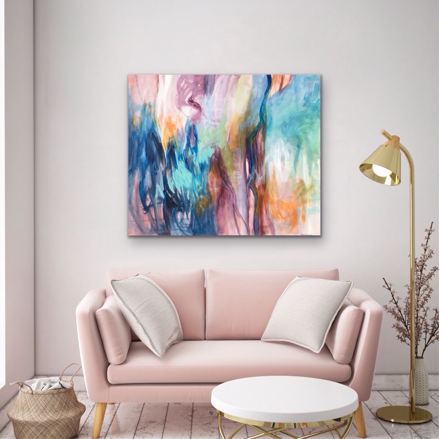 Paradis 100x120x4 - Billede 3