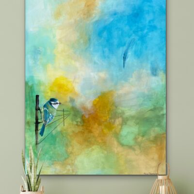 Blåmejsen 60x80 (solgt)