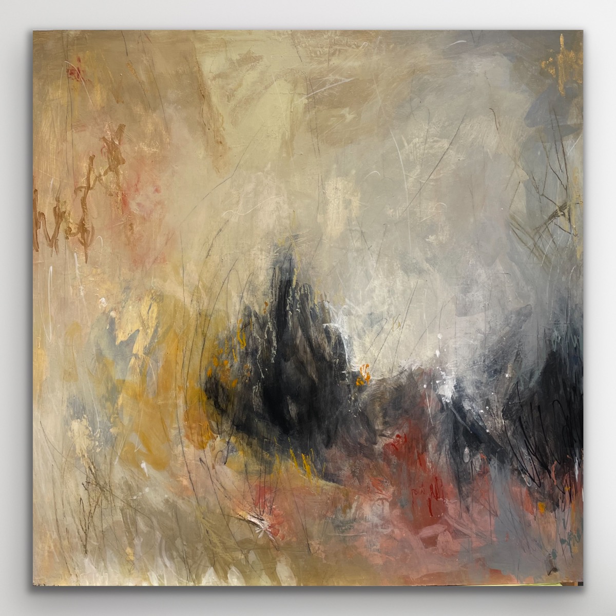 Ash and Fire 2 á 60x60 - Billede 5