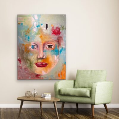 High tech Girl 90x120