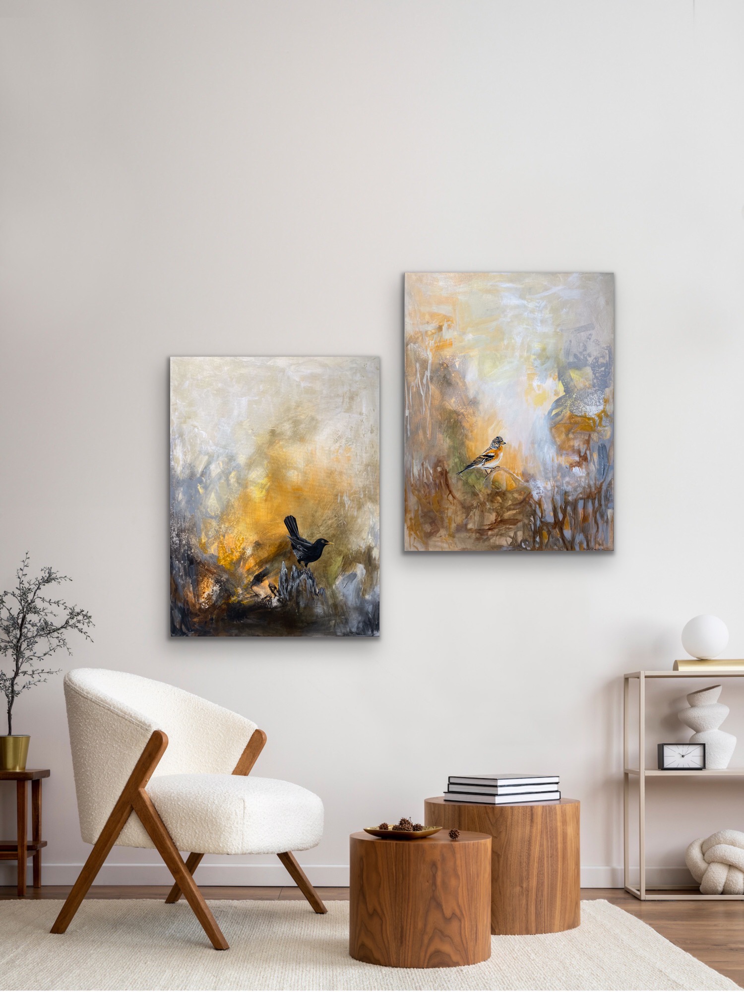 Kværkerfinke 60x80 - Billede 3