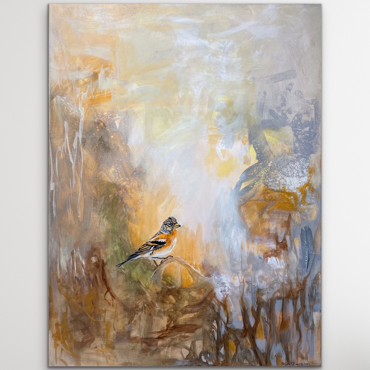 Kværkerfinke 60x80 - Billede 2