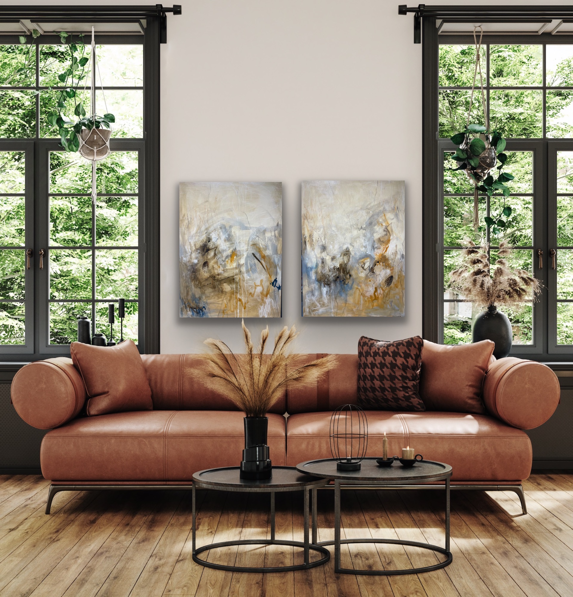 Never Ending Story 2 stk á 60x80 - Billede 3