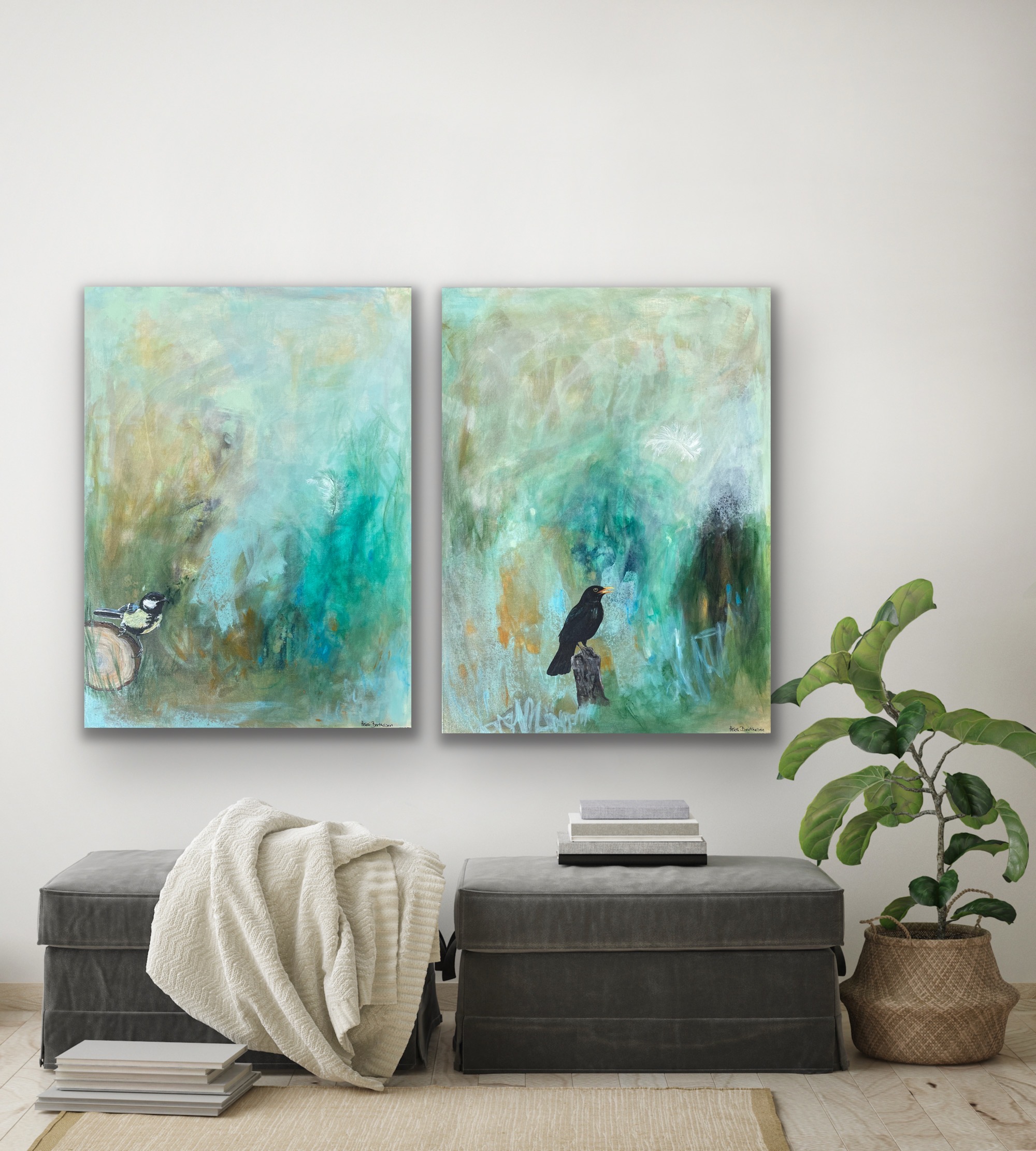 Solsorten 60x80 - Billede 4