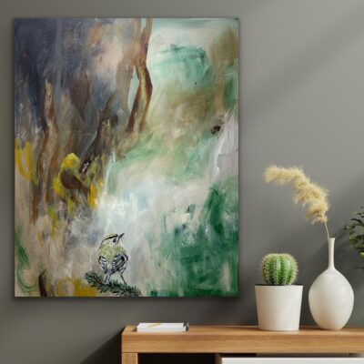 Fuglekongen 40x50