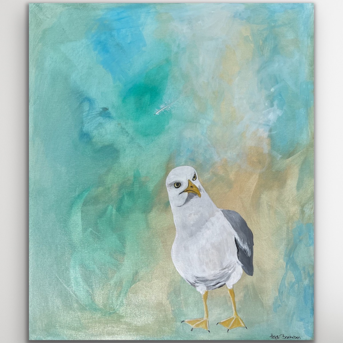 Mågen John 60x70