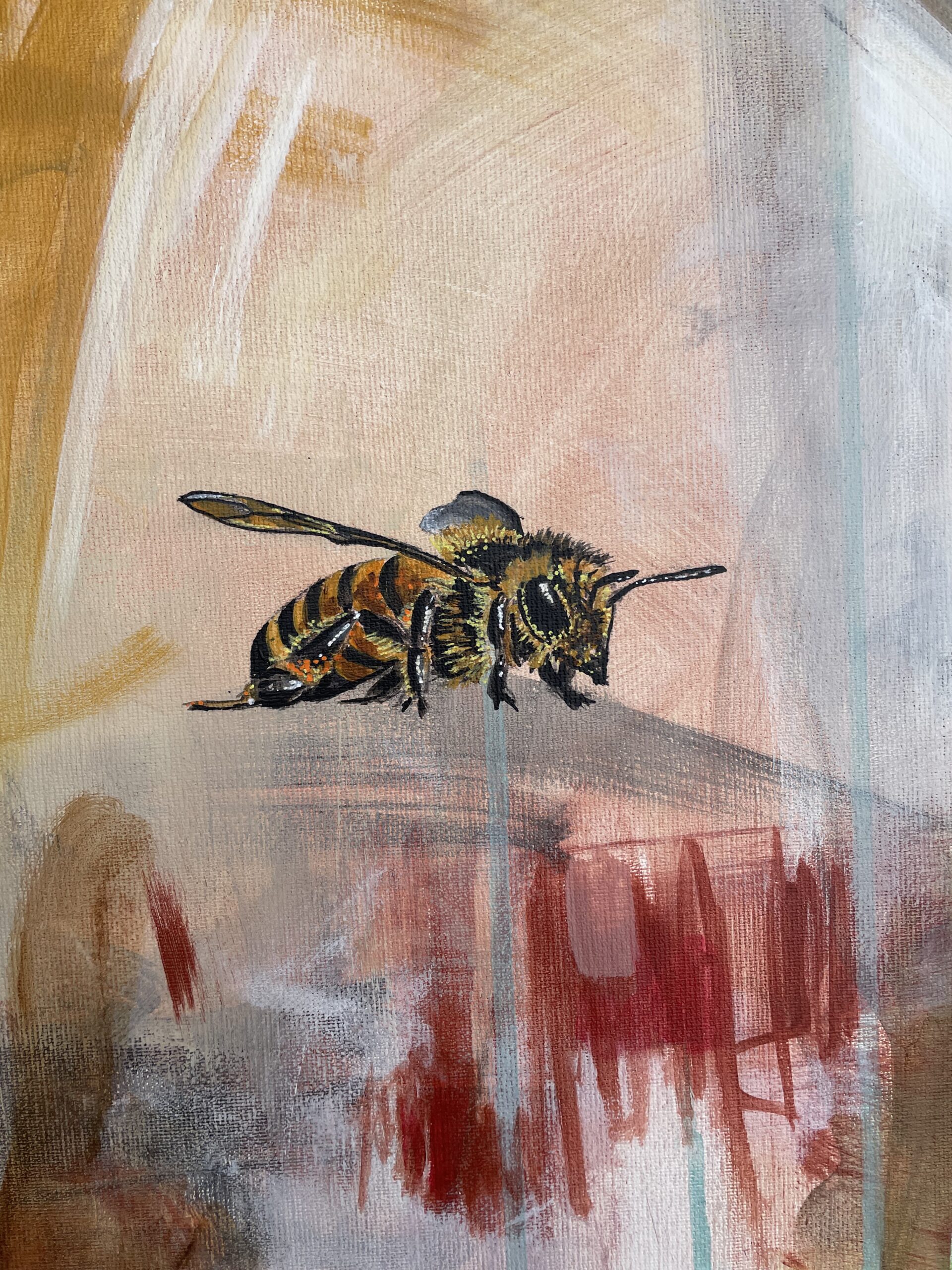 Bubble Bees 70x120 - Billede 3
