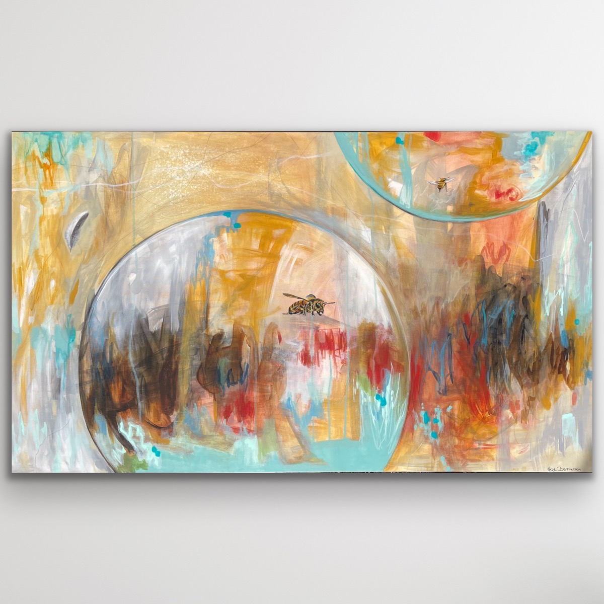 Bubble Bees 70x120 - Billede 2