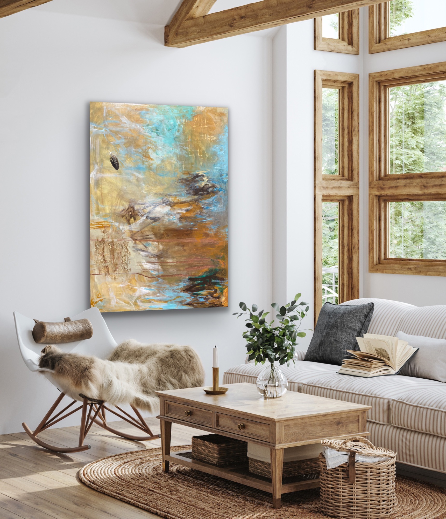 Visdommens kunst 90x120 - Billede 2