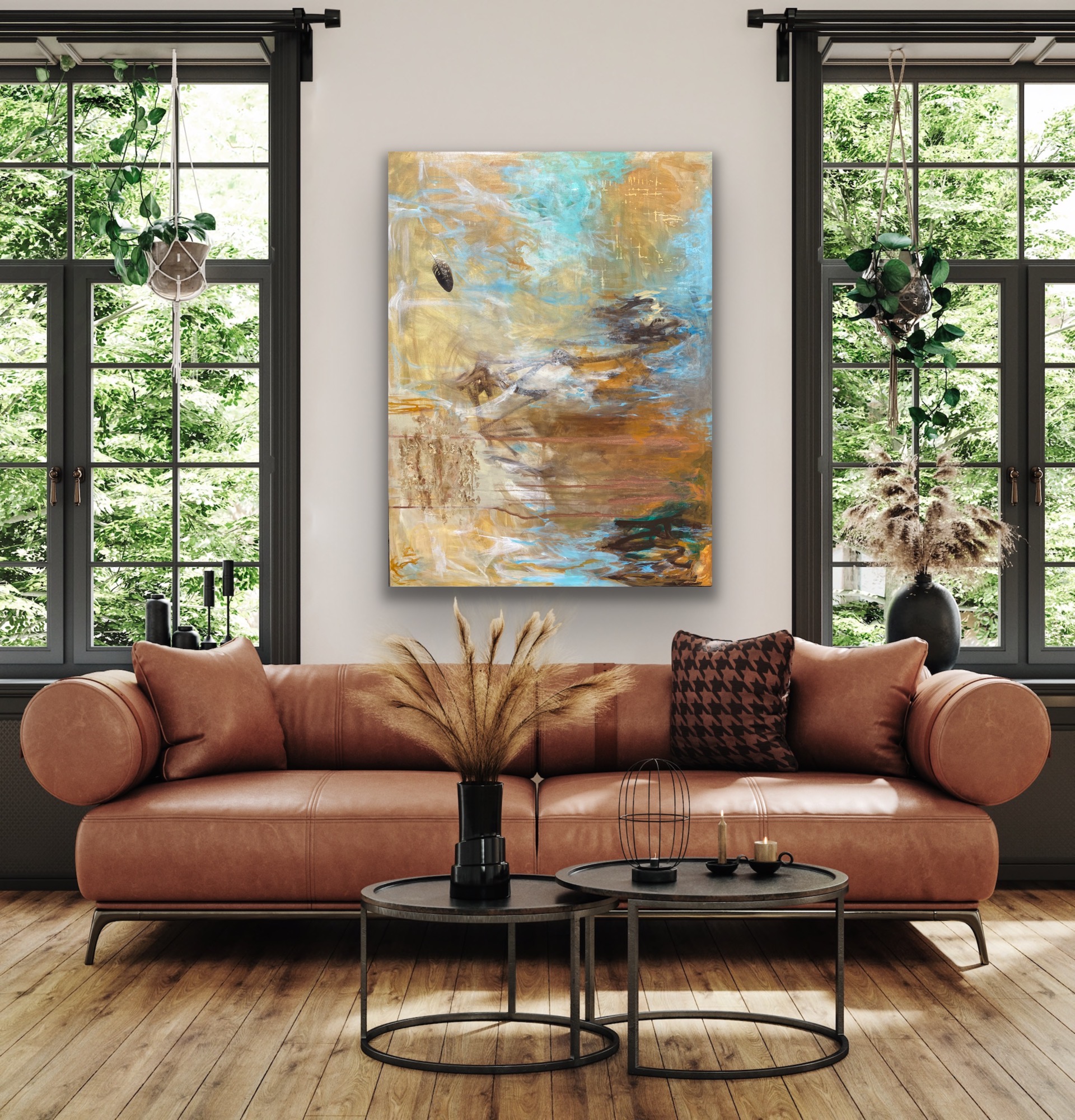 Visdommens kunst 90x120 - Billede 3