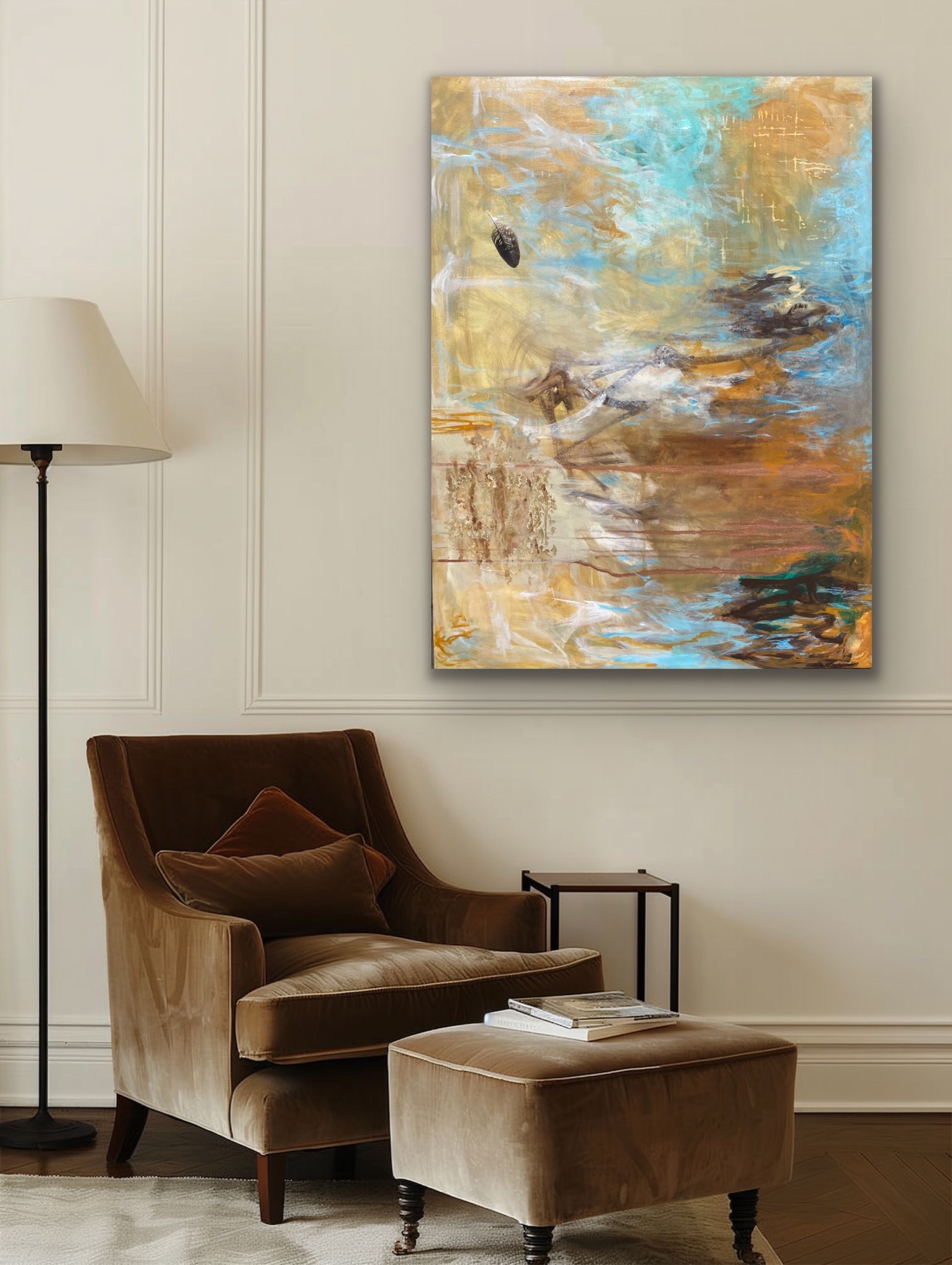 Visdommens kunst 90x120 - Billede 4