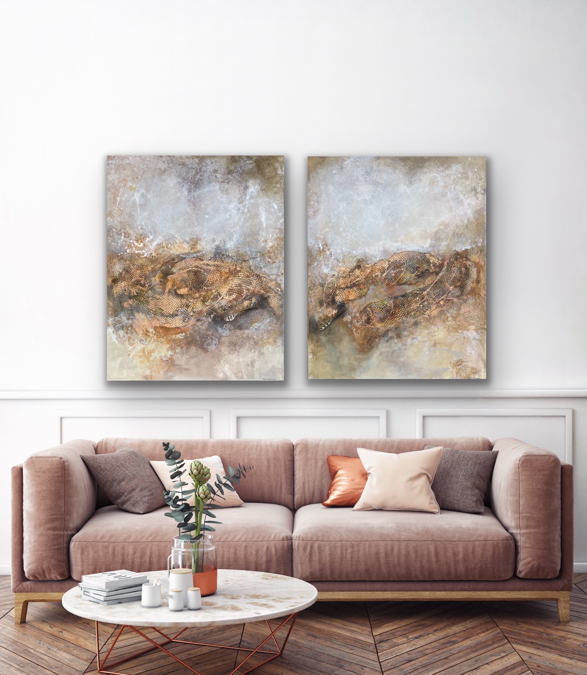 Den Gyldne tid (1) 80x100x4 - Billede 3