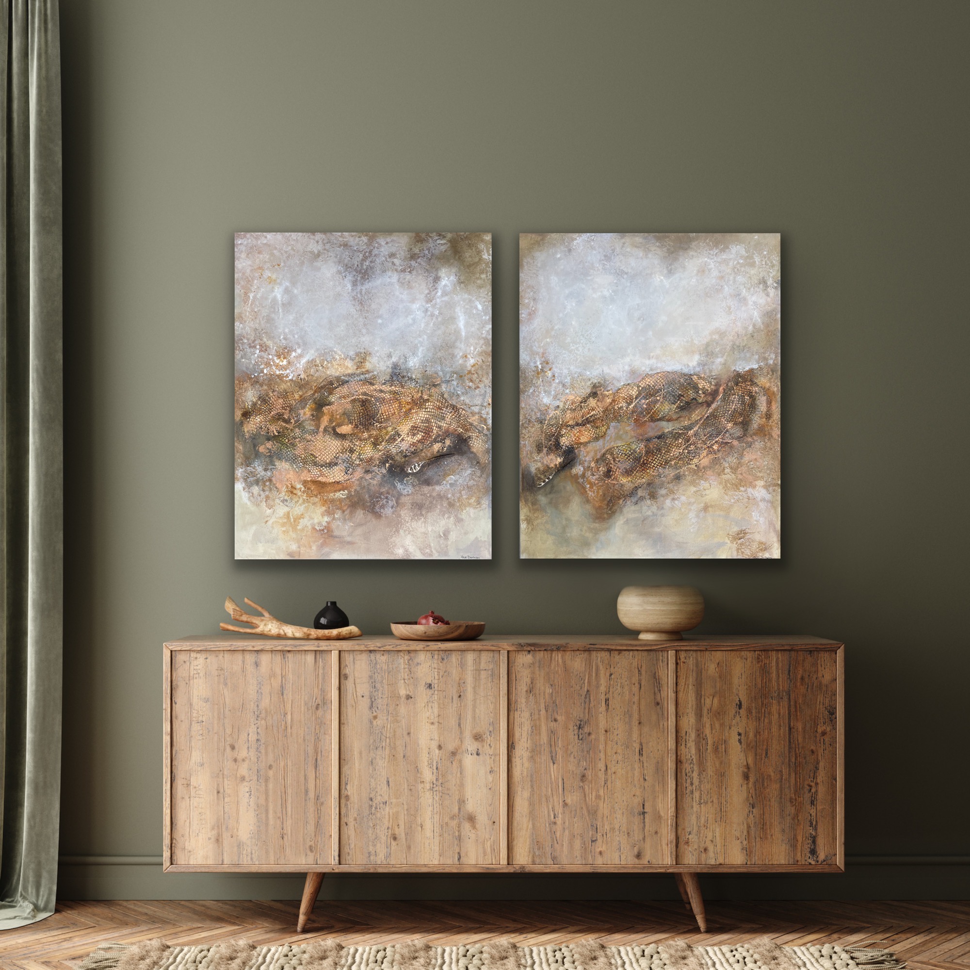 Den Gyldne tid (2) 80x100x4 - Billede 3