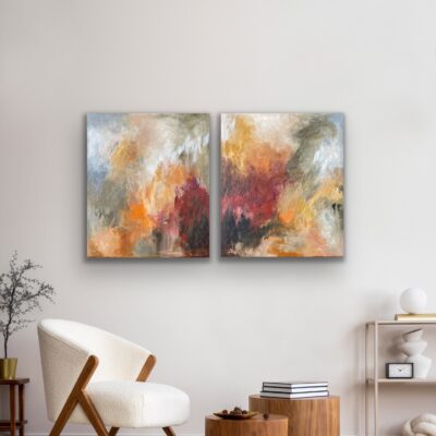 Farvernes Dans sæt á 2 stk 60x70